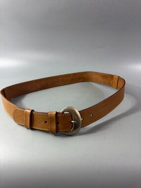 Maxmara made in Italy Tan Leather Belt